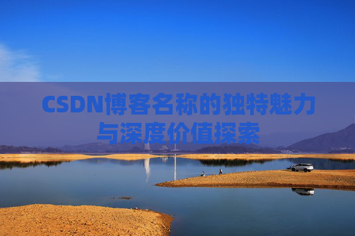 CSDN博客名称的独特魅力与深度价值探索 CSDN博客名称的独特魅力与深度价值探索